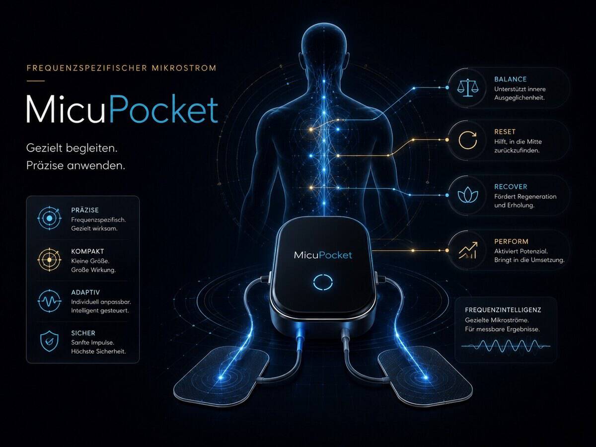 MicuPocket – frequenzspezifischer Mikrostrom